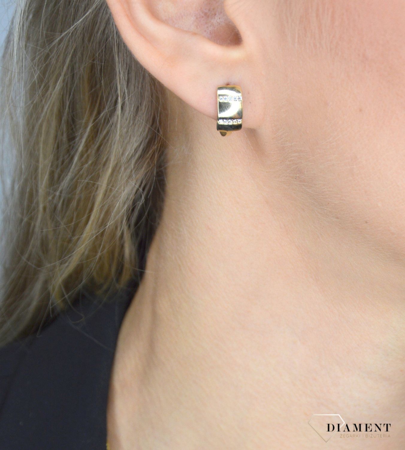 Złote kolczyki 585 z cyrkonią KL 3505 585.jpg